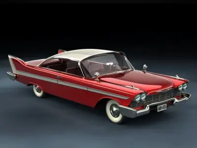 Sports Car  Low-poly 3D model