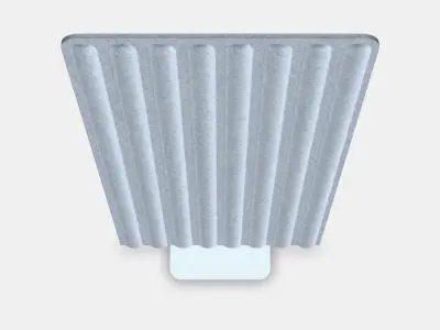 EILIF Screen freestanding 2 Low-poly 3D model