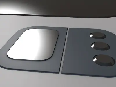 Sci Fi Table 001 Free 3D model