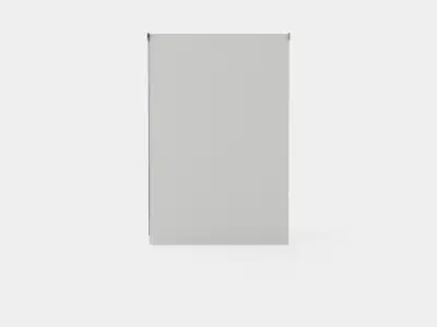 Curtain Low-poly 3D model