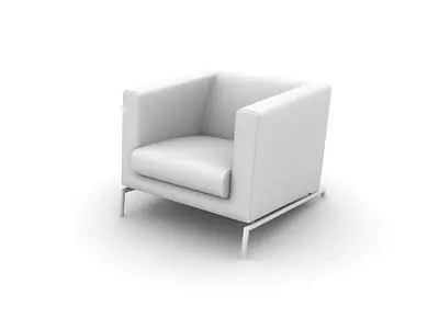 Combo pack of Arm Chairs 3D model