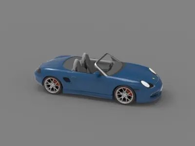 2003 Porsche Boxster 3D model