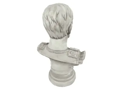  Augustus Caesar Primaporta Bust Statue Sculpture 3D model