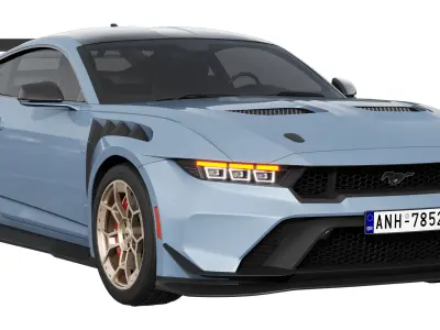 Mustang GTD 2025 3D model