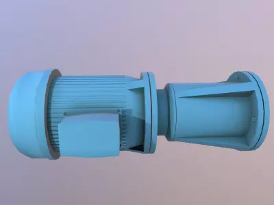 Pump 3D Model Low-poly 3D model purchase