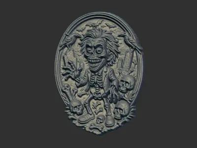 vampier theme cnc model 3D print model