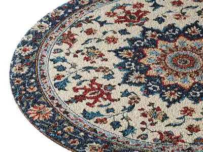 round carpet 11 3D model