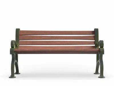Bench 3D model