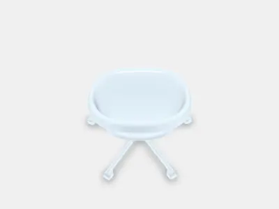 LOBERGET - MALSKAR Swivel chair 1 3D model