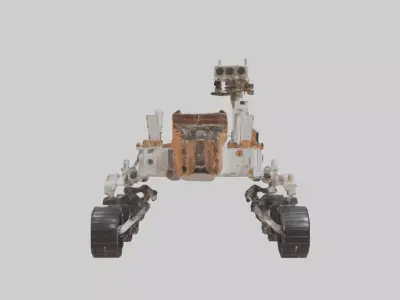 Mars Rover Model 1 Low-poly 3D model