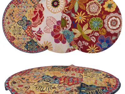 Rugs No 538 Low-poly 3D model