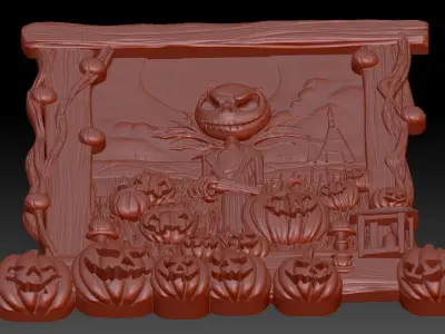 Jack Skeleton 3D print model