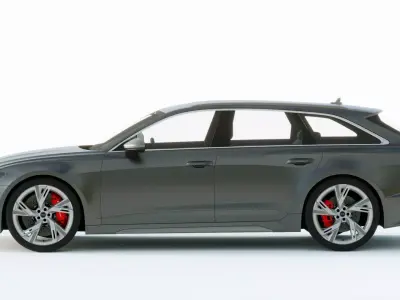 Audi RS6 Avant 2020 3D model