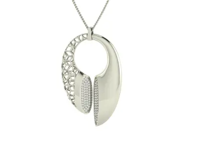 Fashion Jewelry  Pendant  Free 3D print model