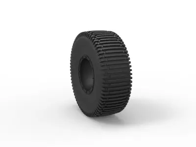 Offroad wheel 28 3D print model