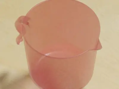 Transparent Bath Mug 3D model