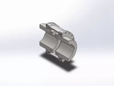 Gear Coupling Free 3D model