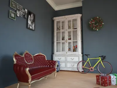 Interior Sofa and Armchair 33 - For CNC and Interior 3D model