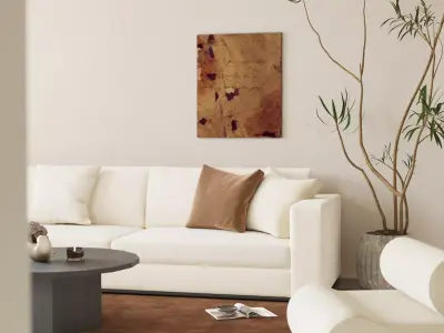 ndustrial Living Interior scene  3D model