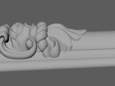 Decor for furniture 3D model 11