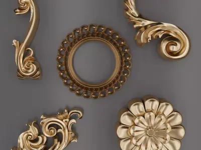Trim Ornament 67 3D model