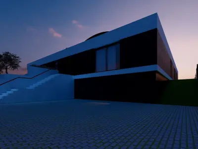 Amazing single House 3D model