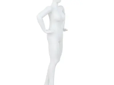 Full Figure Female Mannequin 92 3D model