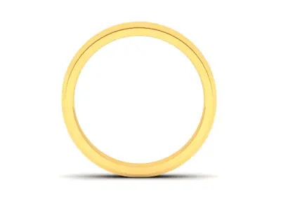 Band 3dm Render Details gold wedding 3D print model