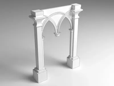 Modern Arch 3D model