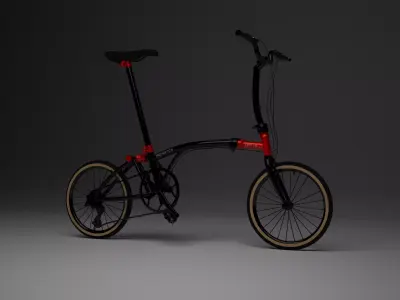 Brompton CHPT3 Special Edition Low-poly 3D model