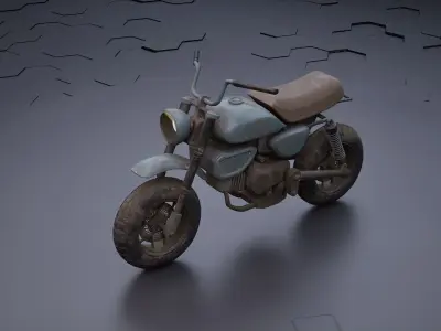 Motorbike 3D model