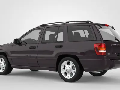 Jeep Grand Cherokee 1999 3D model