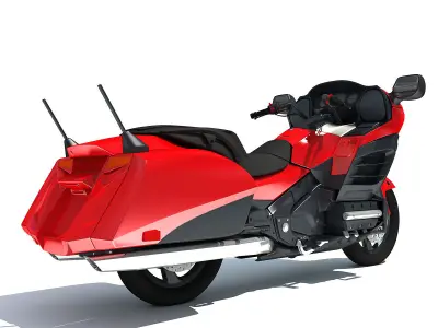 Sport Motorcycle 3D model