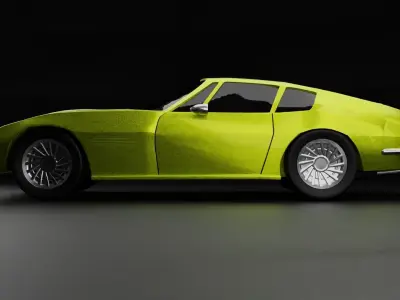 maserati ghiblli 4900 3D model