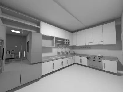 House Interior Free 3D model