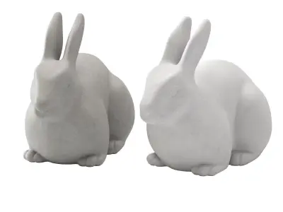 Pan Pan Decorative Rabbit 3D model