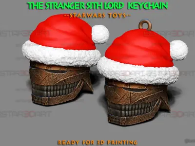 The Stranger Sith Lord keychain - Starwars Decoration 3D print model