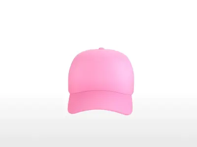 Pink Cap 3D model