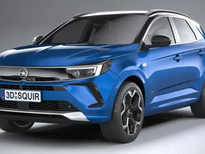 Opel Grandland 2022 3D model