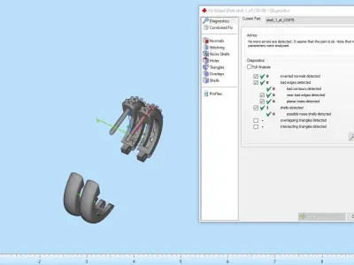 hoop earring model 579 3D print model