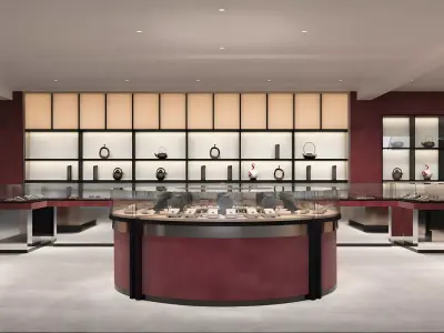 Modern New Chinese Jewelry Store Guochao  3D model