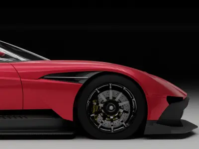 aston martin vulcan car 3D model