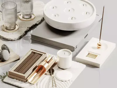 decorative set 147 3D model