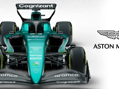 Formula 1 ASTON MARTIN 2023 3D MODEL - AMR23 3D model