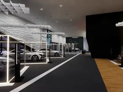 CAR SHOWROOM 3D model