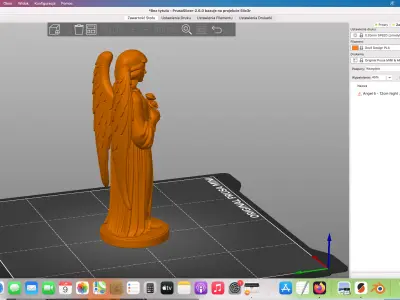 Angel 5 3D print model