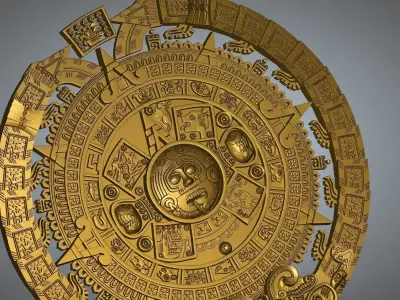 Maya Calender 3D print model