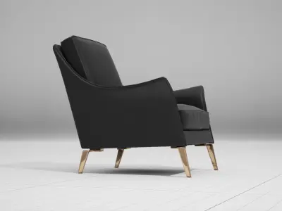Flexform Boss Chair UE4 Low-poly 3D model