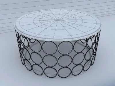 Round Coffee Table - Small Free 3D model
