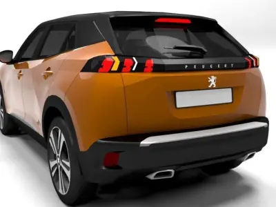 PEUGEOT 2008 2021 3D model